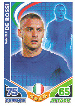 Danielle De Rossi Italy 2010 World Cup Match Attax #137